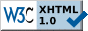 [Valid XHTML 1.0]