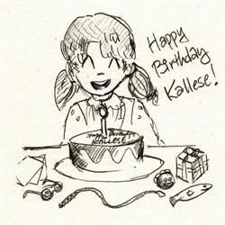 Happy Birthday, Kallese!