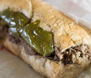 [Portillo's Italian Beef Sandwich]